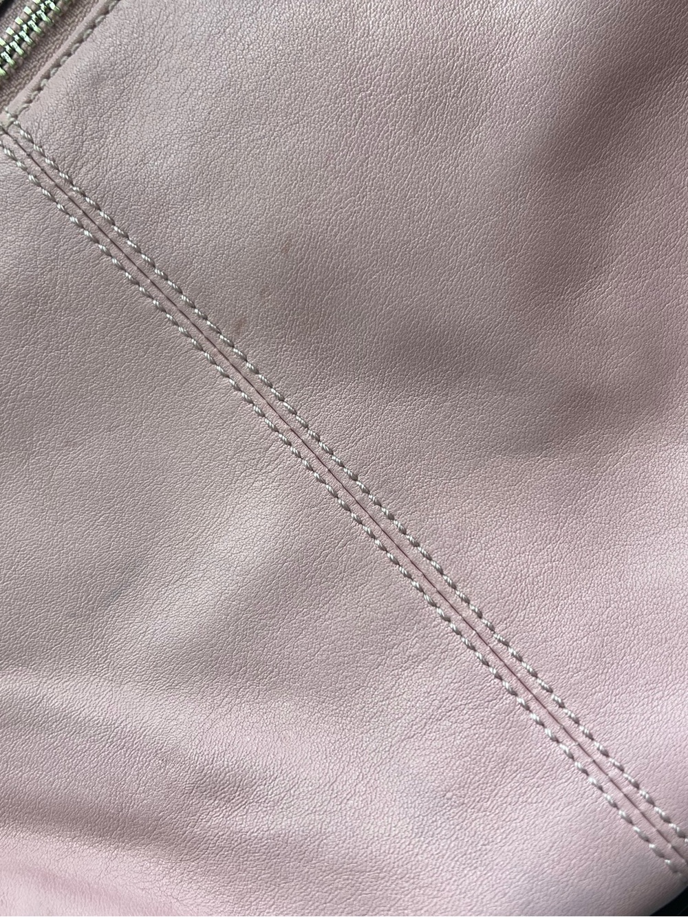 Coach Leather Shoulder Bag in Blush Pink - Picture 4 of 8